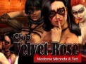 Jeux flash porno par navigateur appelé Club Velvet Rose